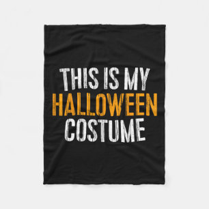 Cobertor De Velo Esta É A Minha Costume De Halloween