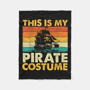 Cobertor De Velo Esta É A Minha Costume Pirata - Buccaneer Freeboot