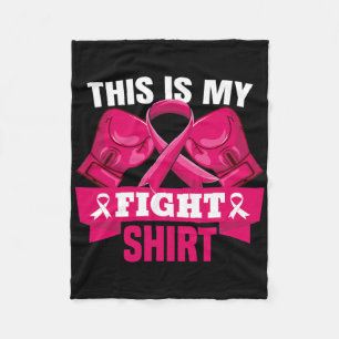 Cobertor De Velo Esta É A Minha Luta Contra O Cancer Da Mama Acredi