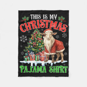 Cobertor De Velo Esta é Minha Camisa de Pijama de Natal Fazendo Cab