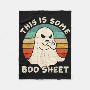 Cobertor De Velo Esta É Uma Folha De Boo, Vintage Assustadora Horro