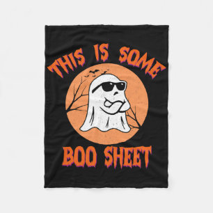 Cobertor De Velo Esta É Uma Folha Legal De Halloween 1