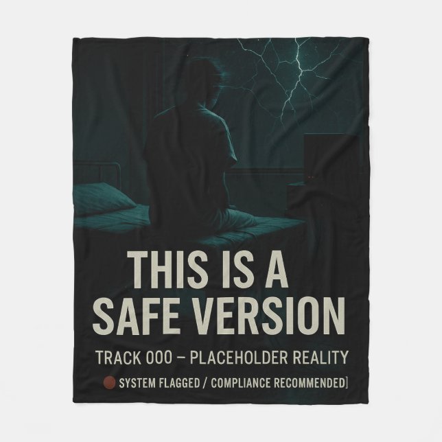 Cobertor De Velo Esta é uma versão segura - Espaço reservado para o (Frente)