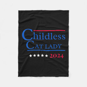 Cobertor De Velo Esta Mulher De Gato Infantil Está Votando Kamala-h