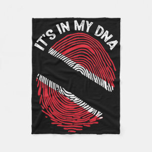Cobertor De Velo Está No Meu Dna Bandeira De Trinidad E Togo Orgulh