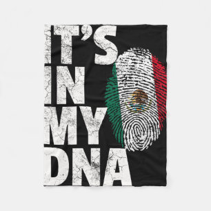 Cobertor De Velo Está No Meu Dna Bandeira Mexicana Do México Cinco