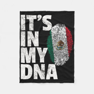 Cobertor De Velo Está no meu Dna Mexicano Bandeira Cinco de Mayo G