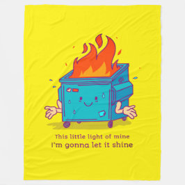 Cobertor De Velo Esta Pequena Luz: Abóbora-Fogo