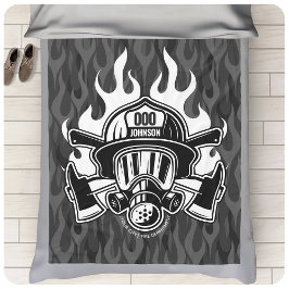 Cobertor De Velo Estação Personalizada de Bombeiros de Emergência