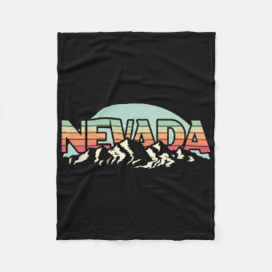 Cobertor De Velo Estado Americano de Nevada - Antiga Natureza Monta