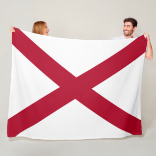 Cobertor De Velo Estado da bandeira do Alabama