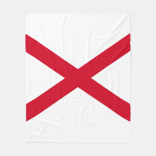 Cobertor De Velo Estado do Alabama Flag Design