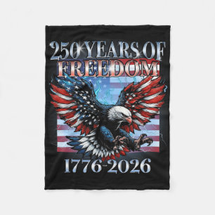 Cobertor De Velo Estados Unidos 250 Anos 1776-2026 Ld Águia Bandeir