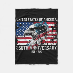 Cobertor De Velo Estados Unidos Da América 250º Aniversário 1776 At