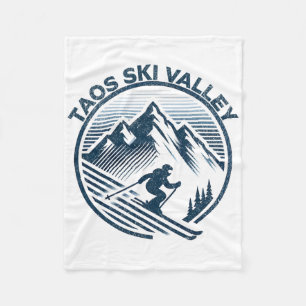 Cobertor De Velo Estância de Esqui Taos Ski Valley Esqui de Inverno