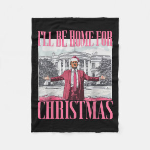 Cobertor De Velo Estarei Em Casa Para Papais noeis Engraçados De Na