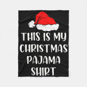 Cobertor De Velo Este É Meu Pijama De Natal Diversão Pjs De Natal H