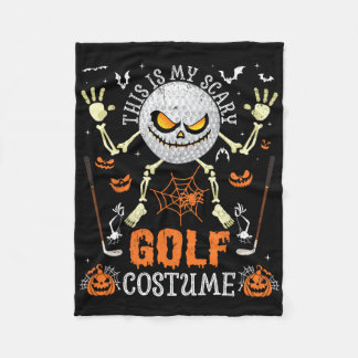 Cobertor De Velo Este É Meu Traje de Golfe Assustador Esqueleto de 