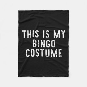 Cobertor De Velo Este É O Meu Figurino De Bingo Halloween Crianças