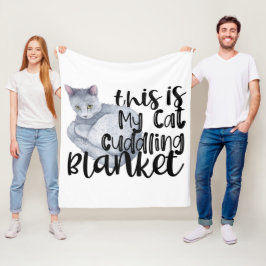 Cobertor De Velo Este É O Meu Gato De Cobertura