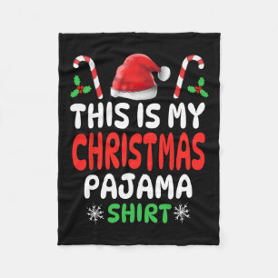Cobertor De Velo Este É O Meu Natal Pajama Men Mulheres Rapazes Gi
