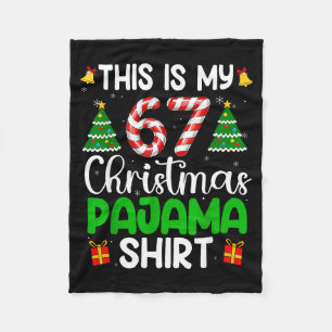 Cobertor De Velo Este é o meu pijama de Natal 67 divertido meme sei