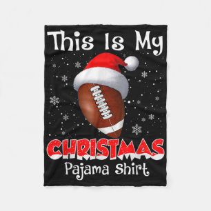 Cobertor De Velo Este É o Meu Presente de Pijama de Natal Para Fute