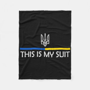 Cobertor De Velo Este é o meu terno de apoio a Zelensky ucraniano