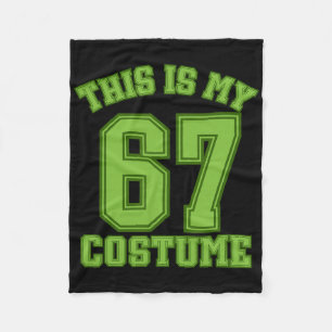 Cobertor De Velo Este é o meu traje de Halloween 67 Humor Esportivo
