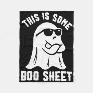 Cobertor De Velo Este É Um Fantasma De Halloween De Folha De Boo