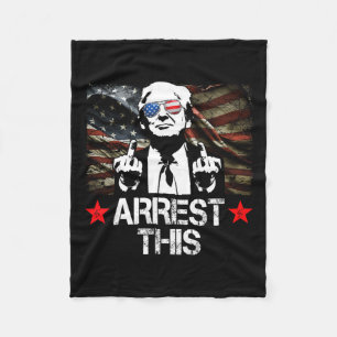 Cobertor De Velo Este Trump Fingers Pro Trump 2024