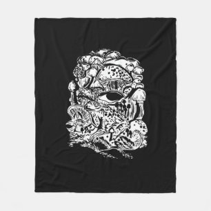Cobertor De Velo Estética Cottagecore Sapo Cogumelo Goblincore Cria