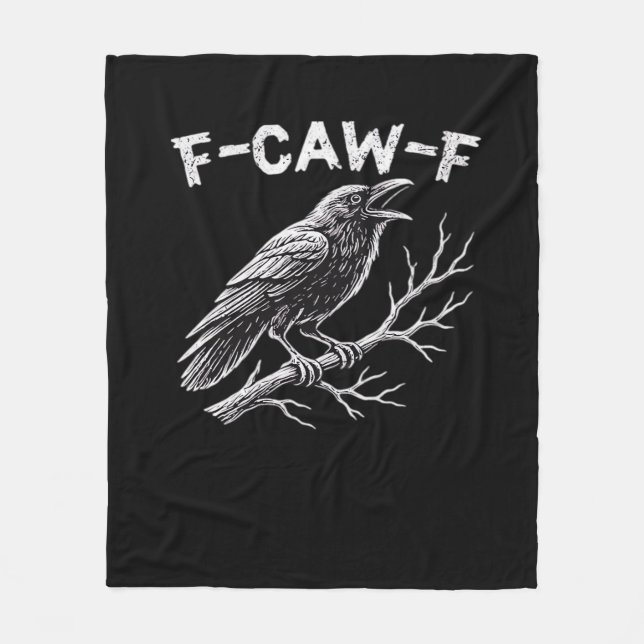 Cobertor De Velo Estilo Criativo F-Caw-F (Frente)