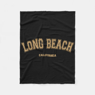 Cobertor De Velo Estilo Da Escola De Esporte Long Beach Em Long Bea
