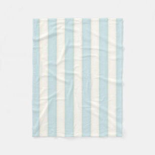 Cobertor De Velo Estilo de Algodão Vitoriano Branco e Azul