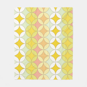 Cobertor De Velo Estilo de Disco Retroativo Padrão Invisível