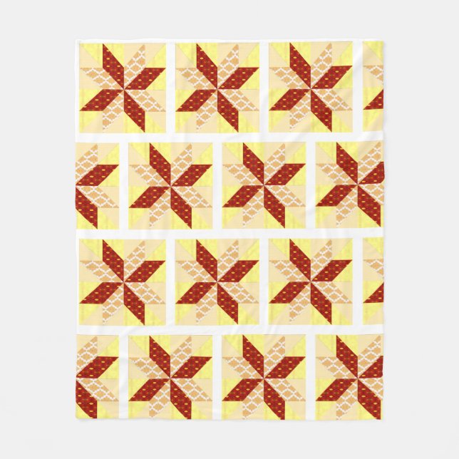 Cobertor De Velo Estilo de inclinação do sol (Frente)