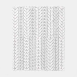 Cobertor De Velo Estilo de Padrão de bege Branco Crochet