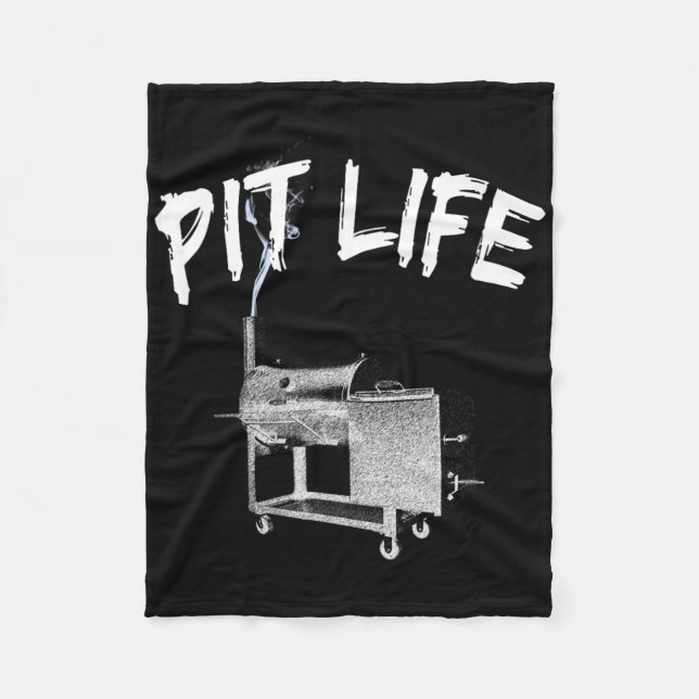 Cobertor De Velo Estilo de vida do Pitmaster do Churrasco Pit Life (Frente)