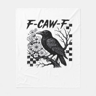Cobertor De Velo Estilo engraçado e essencial F Caw F