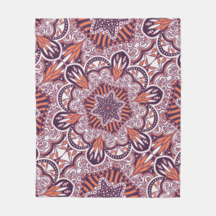 Cobertor De Velo Estilo étnico, textura decorativa vintage.