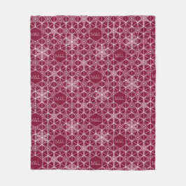 Cobertor De Velo Estilo Japandi Floco de Neve