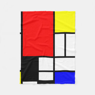 Cobertor De Velo Estilo Neo-plasticism de Mondrian