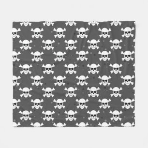 Cobertor De Velo Estilo Pirata - Padrão de Caveira