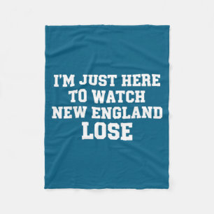 Cobertor De Velo Estou aqui apenas para ver New England perder dive