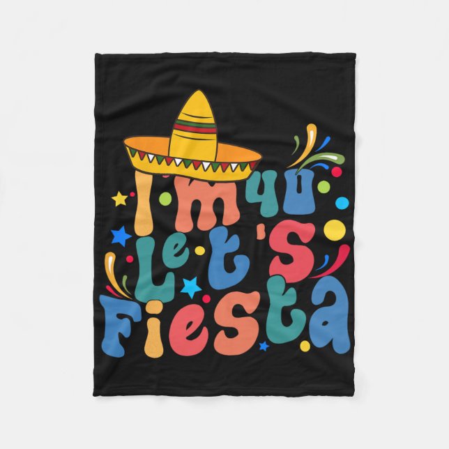 Cobertor De Velo Estou com 40 Vamos Festejar (Frente)
