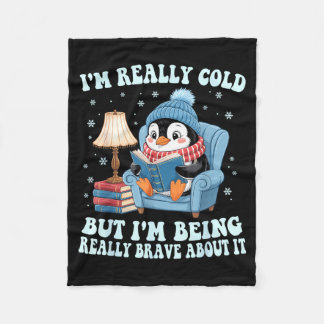 Cobertor De Velo Estou com frio, mas estou sendo corajoso quanto a