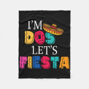 Cobertor De Velo Estou Dos Vamos Festa Taco Twosday 2º Aniversário