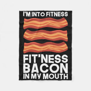 Cobertor De Velo Estou Em Bacon De Malhação Na Minha Boca, Camisa D