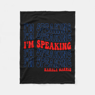 Cobertor De Velo Estou Falando Kamala Harris Eleição 2024
